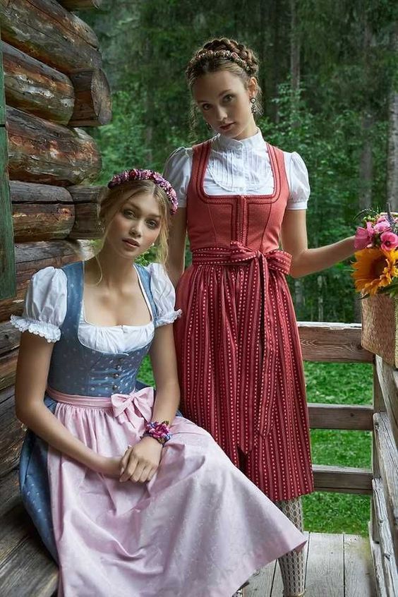 European village women